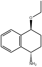 1-Naphthalenamine, 4-ethoxy-1,2,3,4-tetrahydro-, (1S,4S)- Struktur