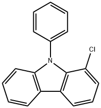 9H-Carbazole, 1-chloro-9-phenyl- Struktur