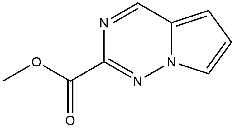 methyl pyrrolo[2,1-f][1,2,4]triazine-2-carboxylate|