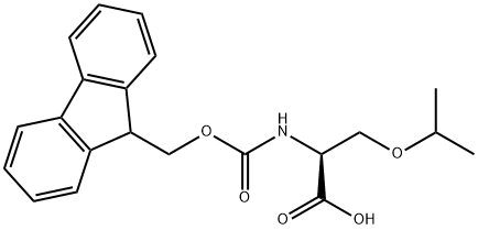 Fmoc-Ser(iPr)-OH Struktur