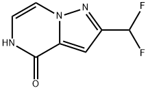 2-(difluoromethyl)pyrazolo[1,5-a]pyrazin-4-ol Struktur