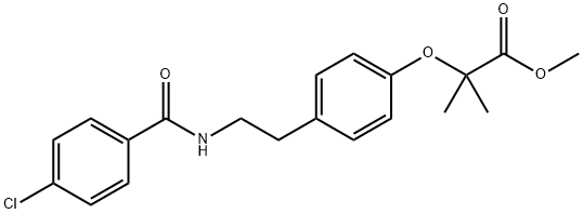 Bezafibrate EP Impurity C Struktur