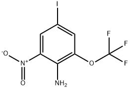 4-Iodo-2-nitro-6-(trifluoromethoxy)aniline Struktur