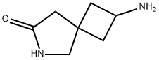 6-Azaspiro[3.4]octan-7-one, 2-amino- Struktur