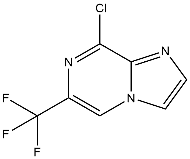 8-Chloro-6-(trifluoromethyl)imidazo[1,2-a]pyrazine Struktur