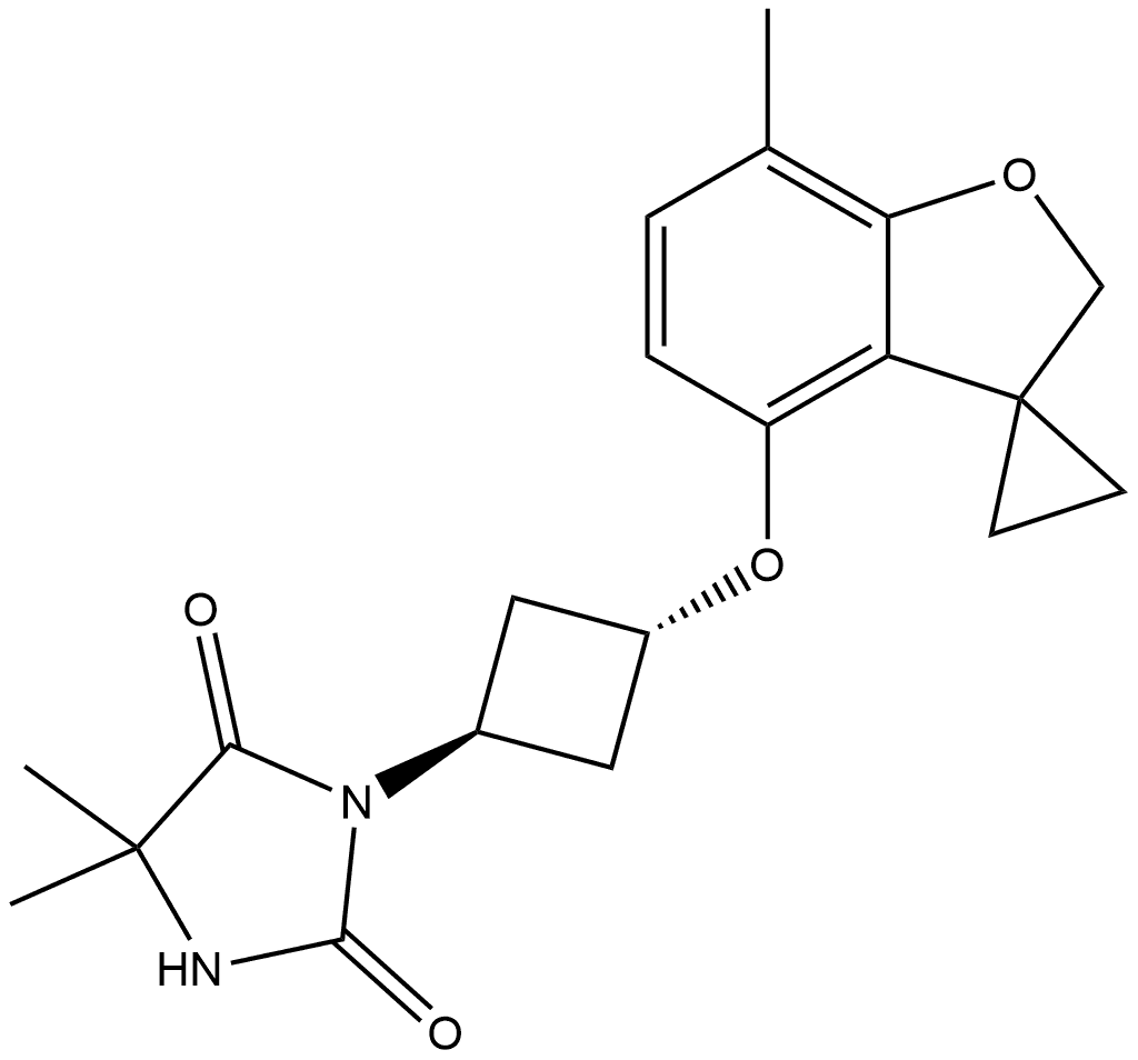 Kv3 modulator 4 Struktur