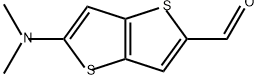 Thieno[3,2-b]thiophene-2-carboxaldehyde, 5-(dimethylamino)- Struktur