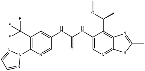 化合物 (R)-MALT1-IN-7 結構式