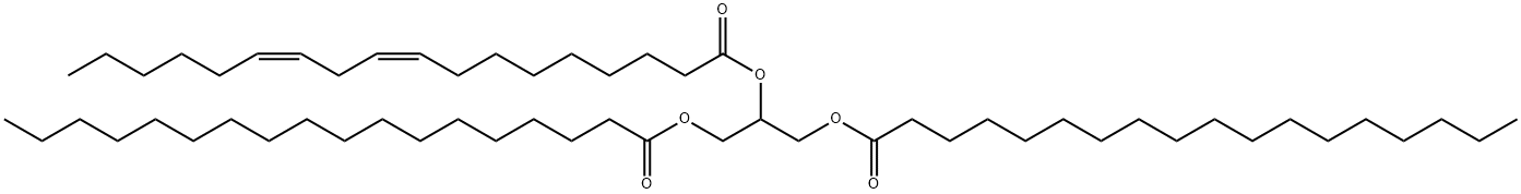 1,3-Distearoyl-2-Linoleoyl-rac-glycerol, 2190-13-8, 結(jié)構(gòu)式