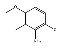 Benzenamine, 6-chloro-3-methoxy-2-methyl- Struktur