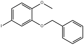 2-(BENZYLOXY)-4-IODO-1-METHOXYBENZENE Struktur