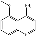 4-Quinolinamine, 5-methoxy- Struktur