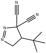 3H-Pyrazole-3,3-dicarbonitrile, 4-(1,1-dimethylethyl)-4,5-dihydro-