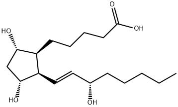 2,3-DINOR-8-ISO PGF1Α|||2,3-DINOR-IPF1Α-III|||2,3-DINOR-5,6-DIHYDRO-15-F2T-ISOPROSTANE|||2,3-DINOR-5,6-DIHYDRO-15-F2T-ISOP 結(jié)構(gòu)式