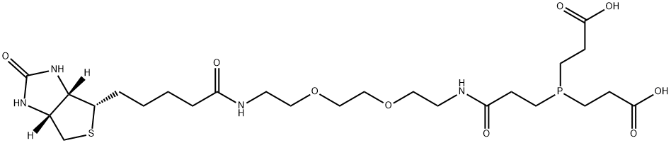 Biotin-TCEP Struktur