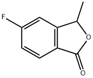 1(3H)-Isobenzofuranone, 5-fluoro-3-methyl- Struktur