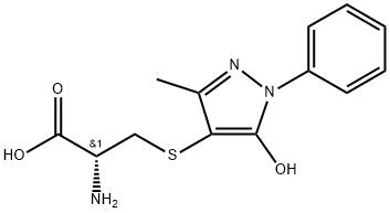 (5-hydroxy-3-methyl-1-phenyl-1H-pyrazol-4-yl)-L-cysteine