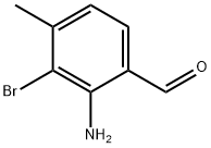 Benzaldehyde, 2-amino-3-bromo-4-methyl- Struktur