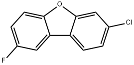 Dibenzofuran, 7-chloro-2-fluoro- Struktur