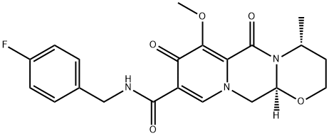 Defluoro O-Methyl Dolutegravir Struktur