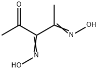 2,3,4-Pentanetrione, 2,3-dioxime Struktur