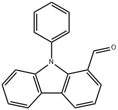 9H-Carbazole-1-carboxaldehyde, 9-phenyl- Struktur