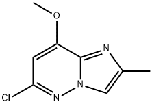 Imidazo[1,2-b]pyridazine, 6-chloro-8-methoxy-2-methyl- Struktur