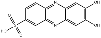 2-Phenazinesulfonic acid, 7,8-dihydroxy- Struktur