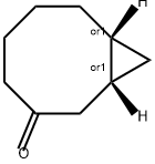 Bicyclo[6.1.0]nonan-3-one, (1R,8R)-rel- Struktur