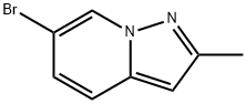 Pyrazolo[1,5-a]pyridine, 6-bromo-2-methyl- Struktur