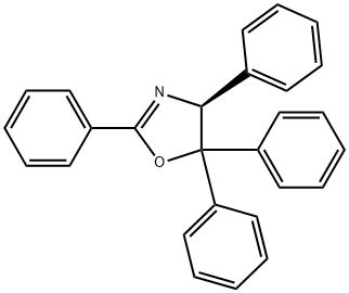 (S)-2,4,5,5-Tetraphenyl-4,5-dihydrooxazole Struktur