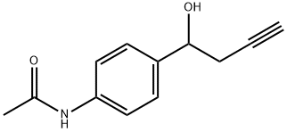 Acetamide, N-[4-(1-hydroxy-3-butyn-1-yl)phenyl]-