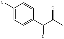 2-Propanone, 1-chloro-1-(4-chlorophenyl)- Struktur