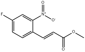 2-Propenoic acid, 3-(4-fluoro-2-nitrophenyl)-, methyl ester, (2E)-