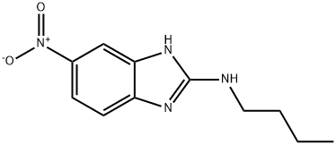 1H-Benzimidazol-2-amine, N-butyl-6-nitro- Struktur