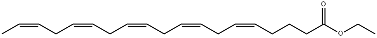 (5Z,8Z,11Z,14Z,17Z)-ethyl nonadeca-5,8,11,14,17-pentaenoate Struktur