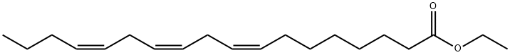 (8Z,11Z,14Z)-ethyl octadeca-8,11,14-trienoate Struktur