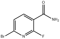 6-bromo-2-fluoronicotinamide Struktur