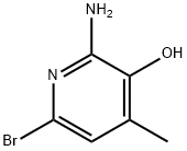 3-Pyridinol, 2-amino-6-bromo-4-methyl- Struktur