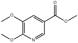 Methyl 5,6-dimethoxynicotinate Struktur