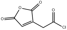 3-Furanacetyl chloride, 2,5-dihydro-2,5-dioxo- Struktur