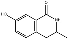 1(2H)-Isoquinolinone, 3,4-dihydro-7-hydroxy-3-methyl- Struktur