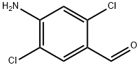 4-Amino-2,5-dichloro-benzaldehyde Struktur