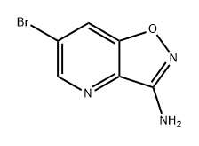 Isoxazolo[4,5-b]pyridin-3-amine, 6-bromo- Struktur