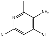 3-Pyridinamine, 4,6-dichloro-2-methyl- Struktur