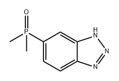 1H-Benzotriazole, 6-(dimethylphosphinyl)- Struktur