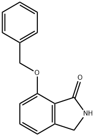 7-(Benzyloxy)-2,3-dihydroisoindol-1-one Struktur