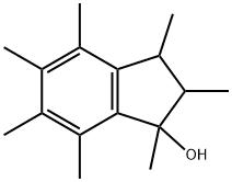 1H-Inden-1-ol, 2,3-dihydro-1,2,3,4,5,6,7-heptamethyl-