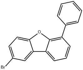 Dibenzofuran, 2-bromo-6-phenyl- Struktur