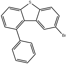 Dibenzothiophene, 8-bromo-1-phenyl- Struktur